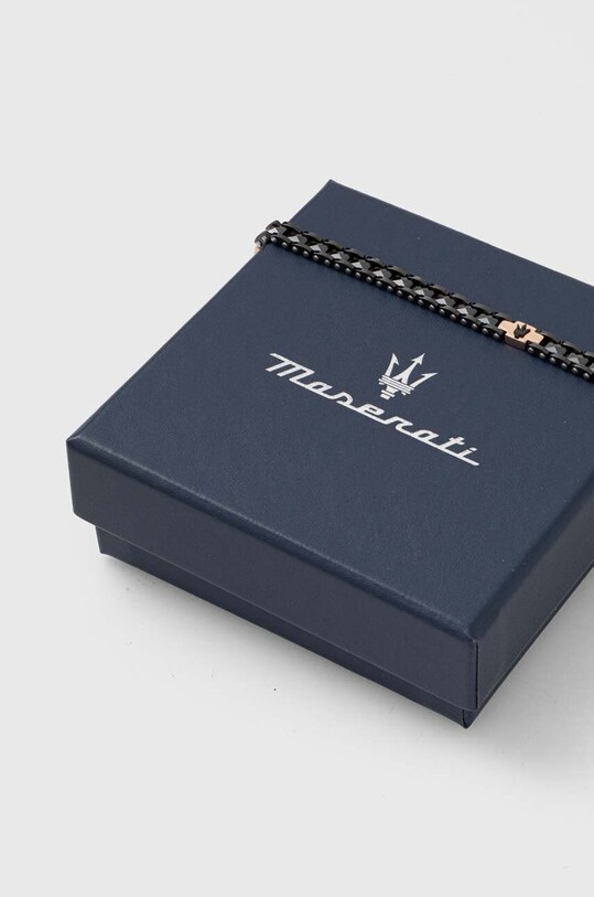 Аксесуари Браслет Maserati JM422ATZ13 чорний