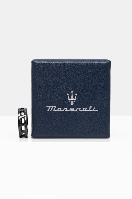 Maserati pierścionek JM334AVD51 czarny AA00