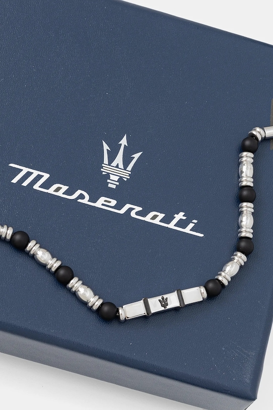 Браслет Maserati JM324AVD43 срібний AA00