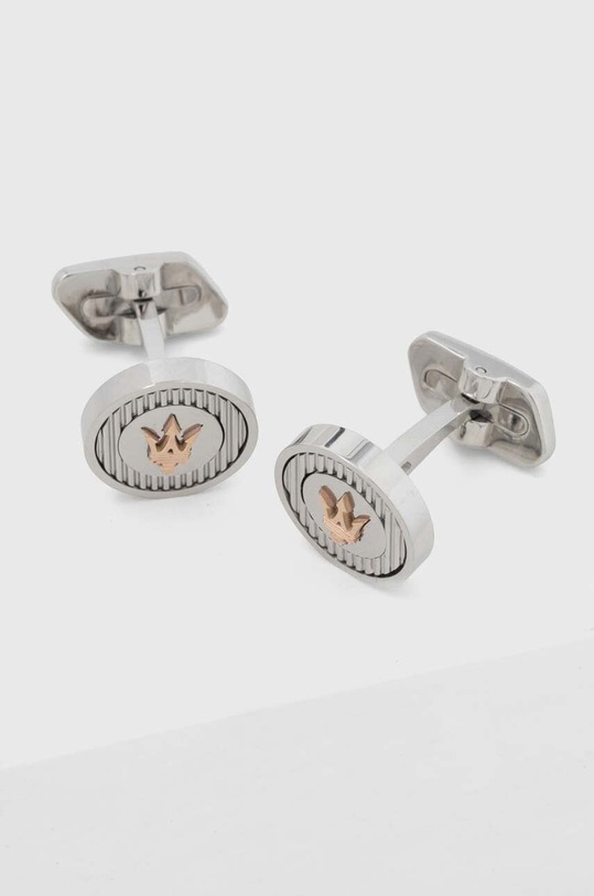 Maserati butoni Gift Box argintiu JM121ATK14