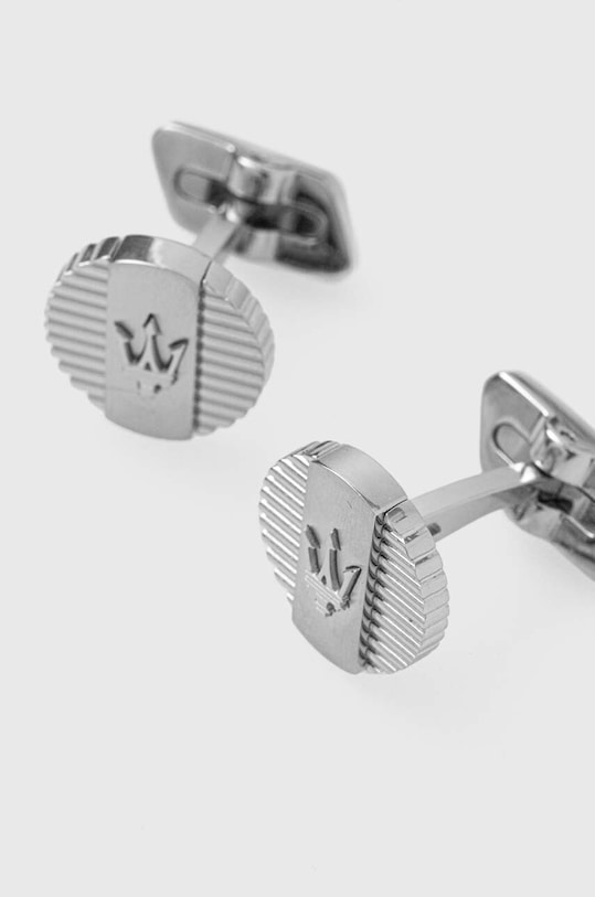 Manžete Maserati JM121ATK13 srebrna AA00