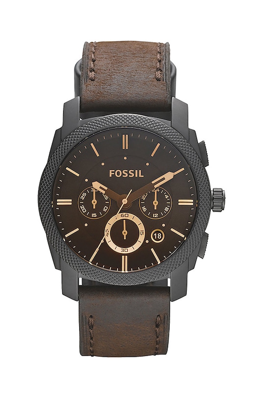 FOSSIL - Zegarek FS4656 brązowy FS4656