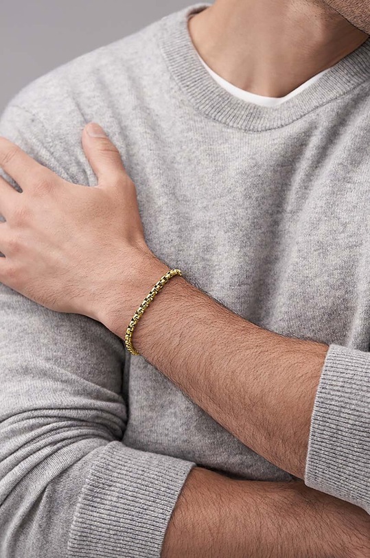 Fossil bransoletka JF04561710 złoty