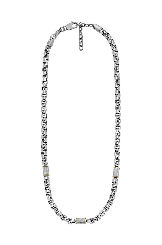 Цепочка Fossil серебрянный JF04145998