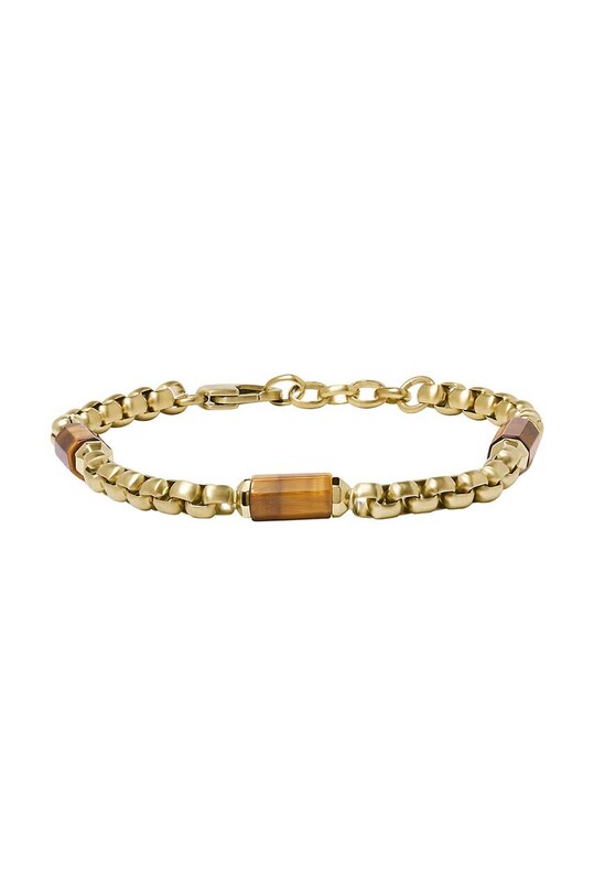 Fossil bratara piatră naturală aur JF04570710