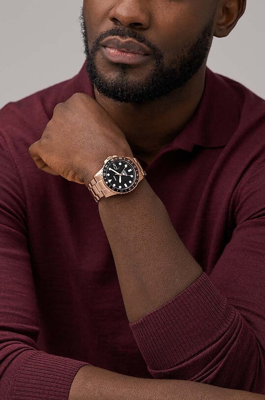 Годинник Fossil золотий FS6027