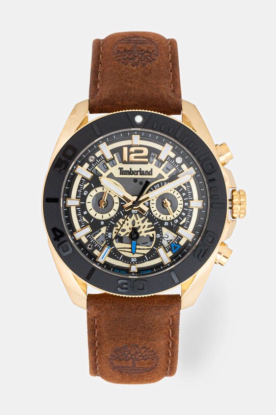 Hodinky Timberland hnědá TDWGF0041702