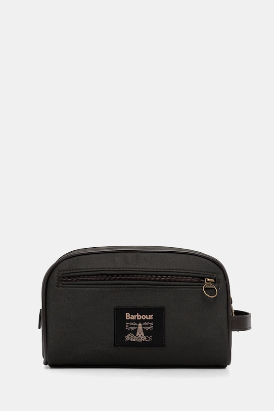 Barbour kosmetyczka aplikacja zielony MAC0404