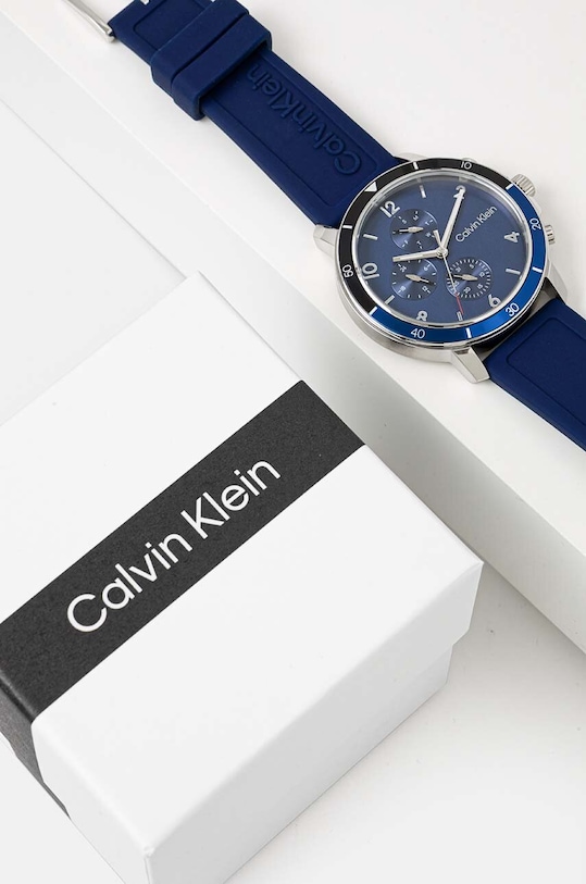 Calvin Klein zegarek 25200071 granatowy AA00