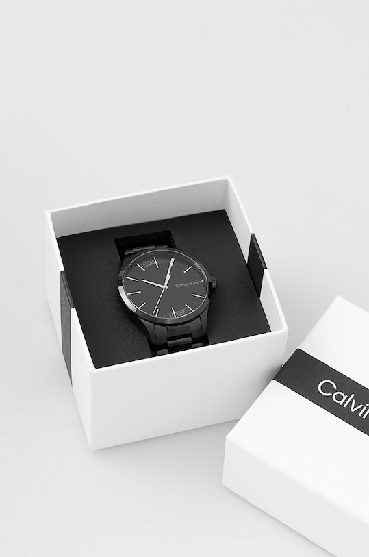 Doplňky Hodinky Calvin Klein 25200040 25200040 černá