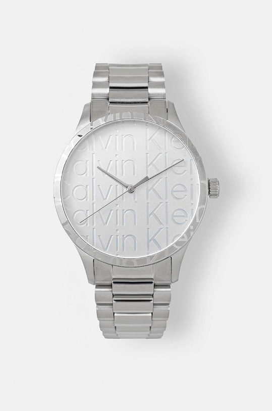 Hodinky Calvin Klein strieborná 25200342