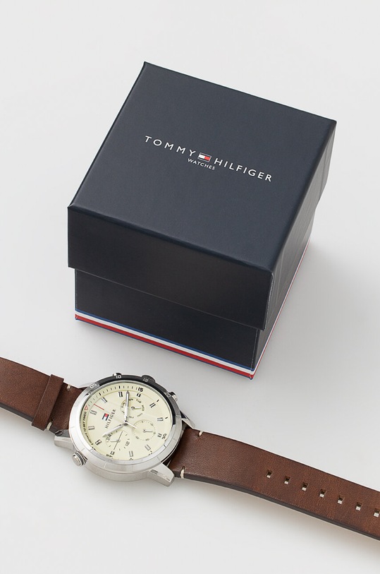 Doplňky Hodinky Tommy Hilfiger 1792102 hnědá
