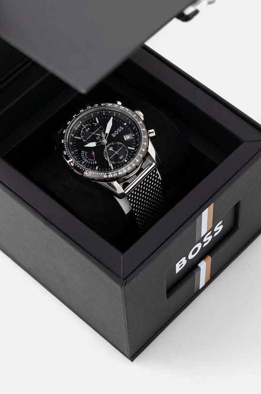 Αξεσουάρ Ρολόι BOSS 1513886 ασημί