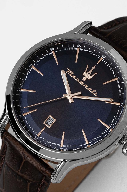 Akcesoria Maserati zegarek R8851118016 brązowy