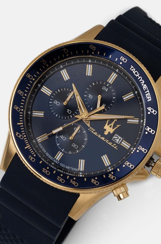 Akcesoria Maserati zegarek R8871640004 granatowy