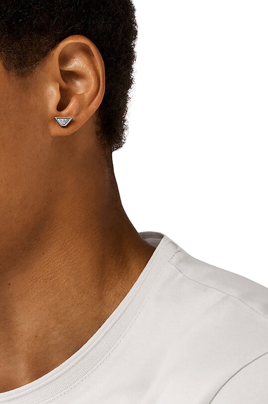 Doplňky Náušnice Emporio Armani EGS3130040 stříbrná