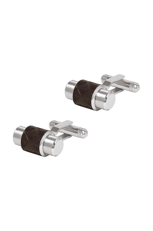 Emporio Armani spinki do mankietów srebrny EGS3137040