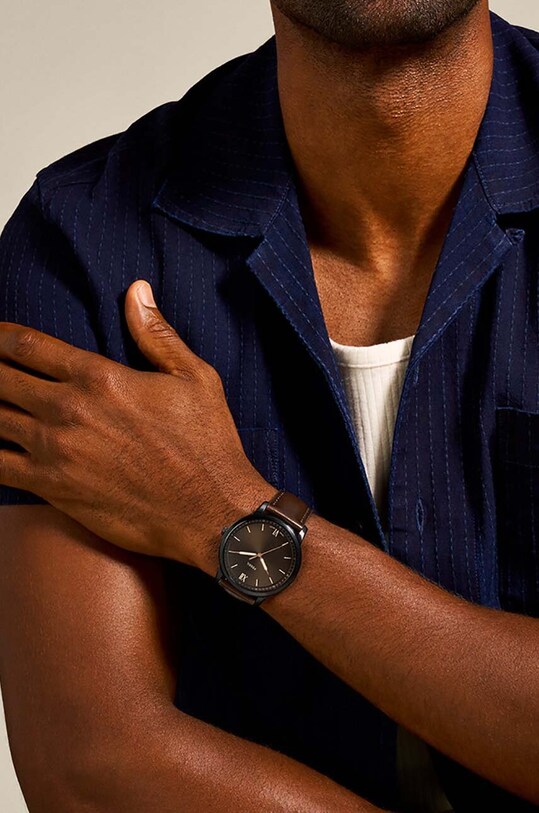Fossil zegarek czarny FS5551