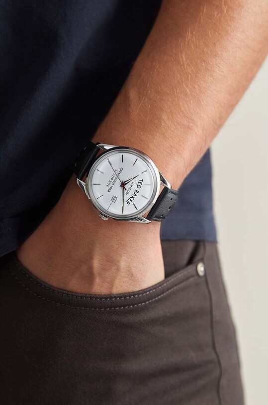 Ρολόι Ted Baker μαύρο BKPLTS202