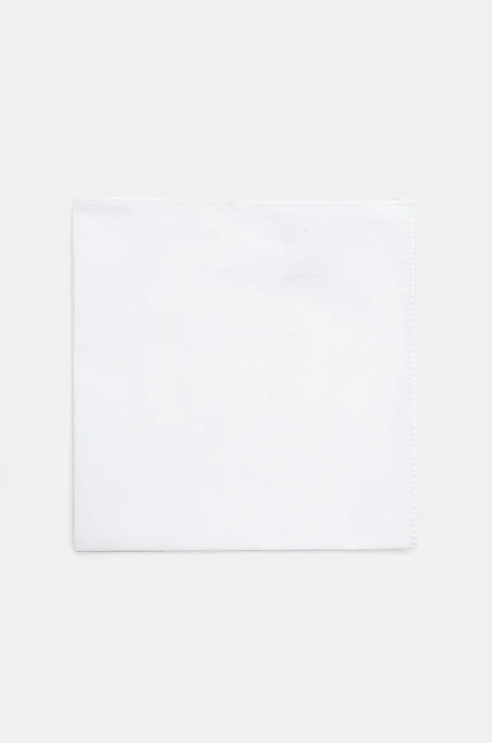 BOSS fazzoletto da taschino bianco 50480268