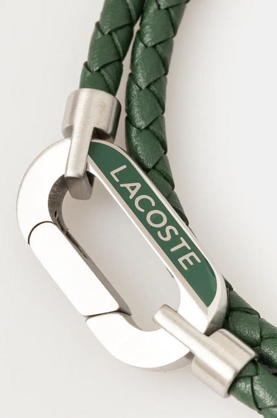 Кожена гривна Lacoste 2040111 зелен AA00