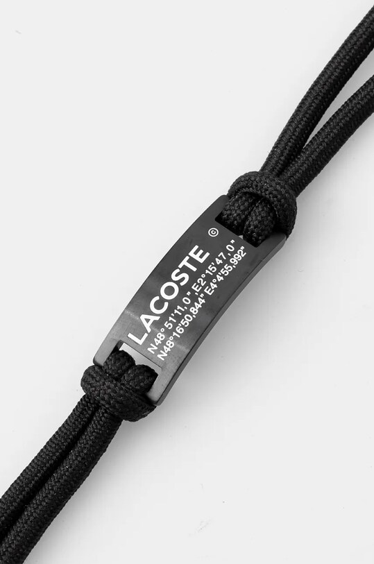Браслет Lacoste 2040176 чёрный AA00