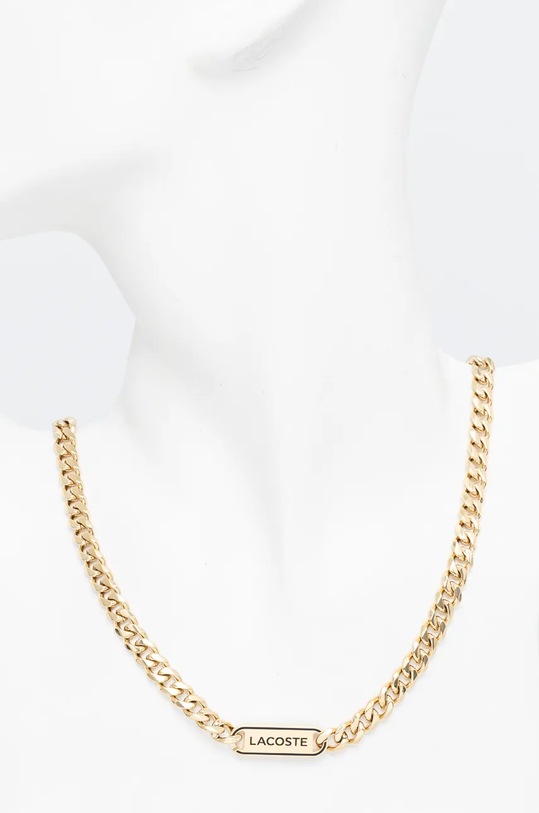 Doplňky Náhrdelník Lacoste 2040209 zlatá