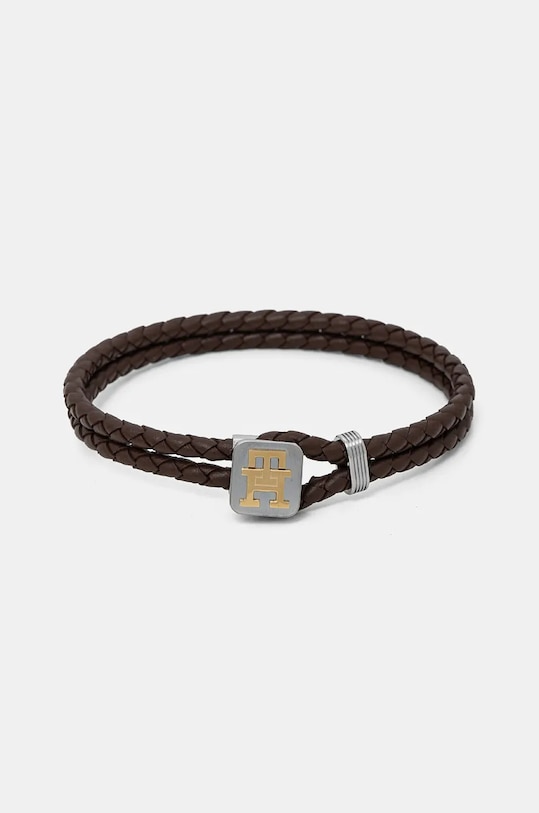Narukvica Tommy Hilfiger smeđa 2790532