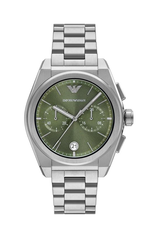 Emporio Armani zegarek Federico Chronograph zielony AR11640
