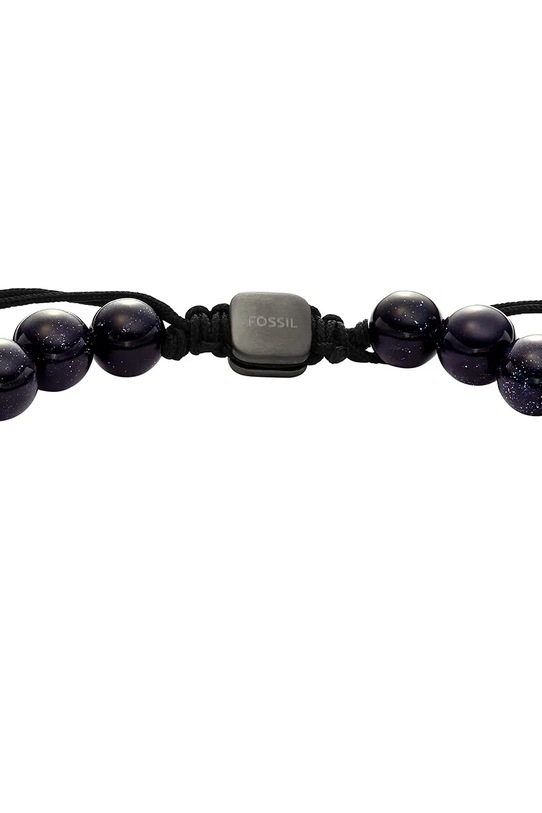 Dodatki Zapestnica z naravnimi kamni Fossil JF04819060 mornarsko modra