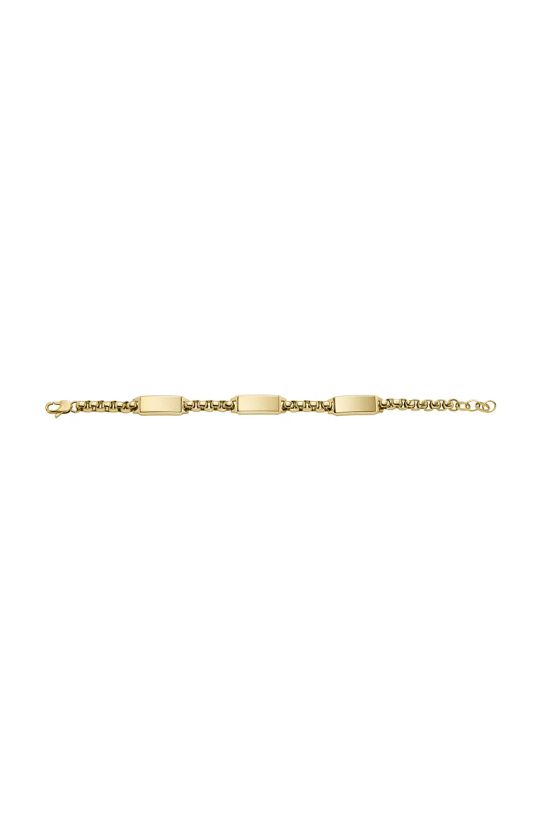 Fossil bransoletka Drew Chain złoty JF04695710