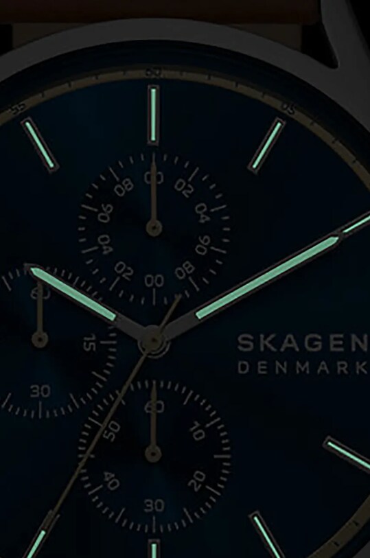 Hodinky Skagen hnědá SKW6916