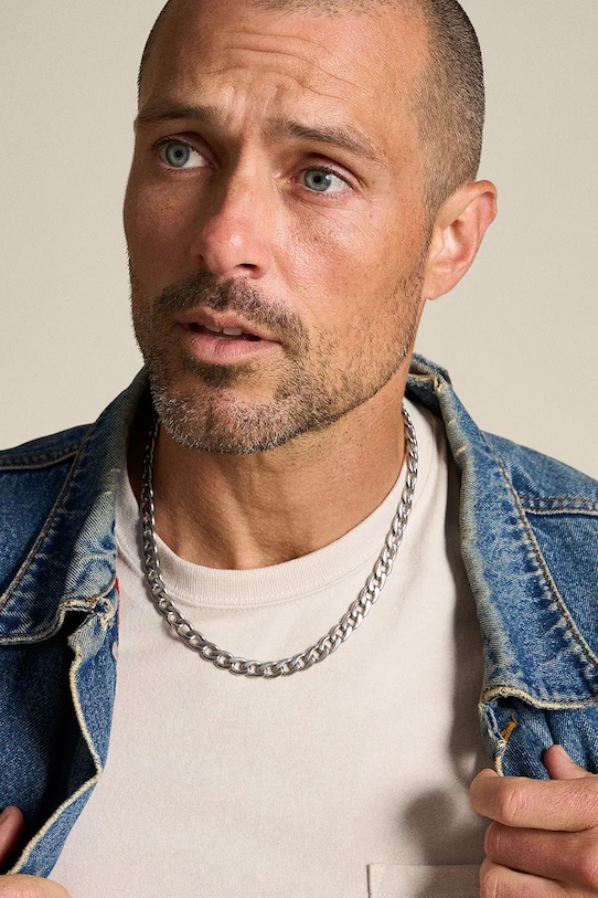 Κολιέ Fossil JA7238040 ασημί