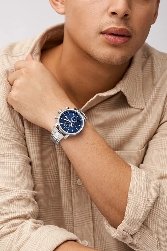 Годинник Fossil Rhett срібний BQ2846