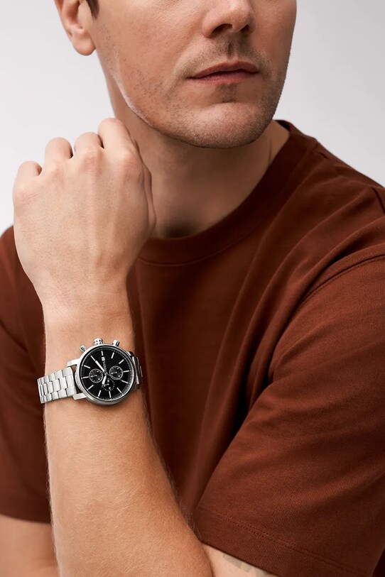 Часы Fossil Rhett серебрянный BQ2851