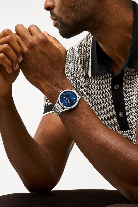 Fossil zegarek srebrny BQ2860