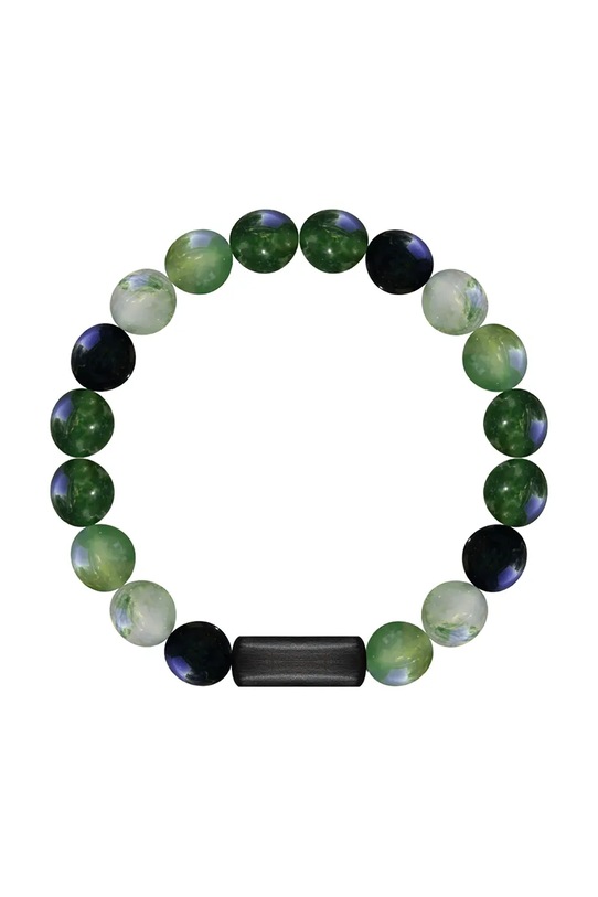 Lilou bransoletka z naturalnymi kamieniami Stones kamień naturalny czarny 226/190/BRA/AGT/NO1/80