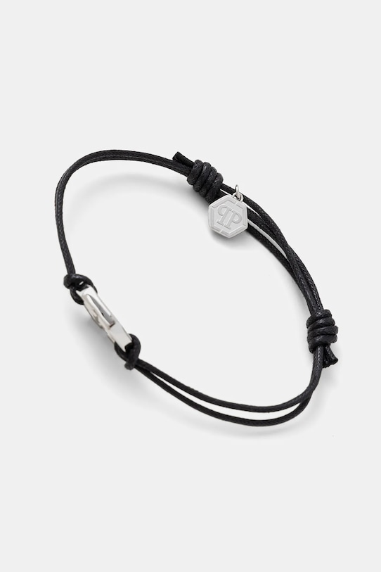 Philipp Plein bratara PJYEA05BU negru AA00