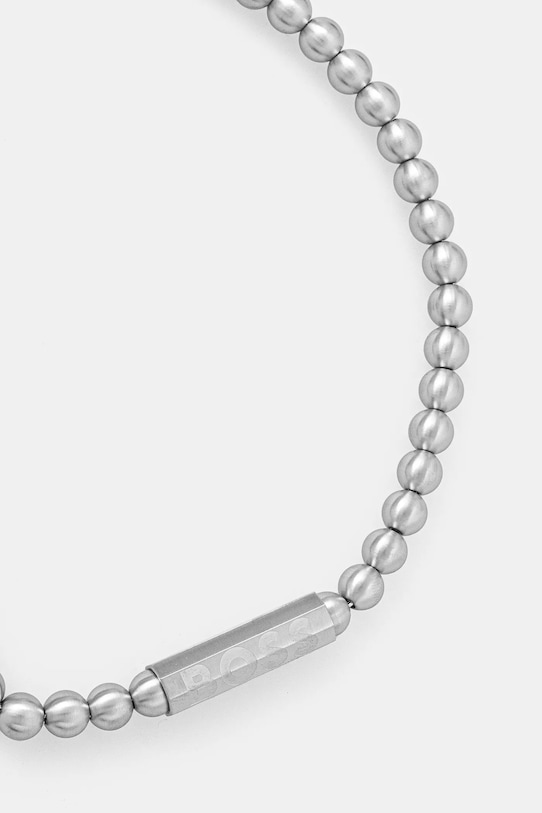 BOSS naszyjnik 1580656 srebrny AA00