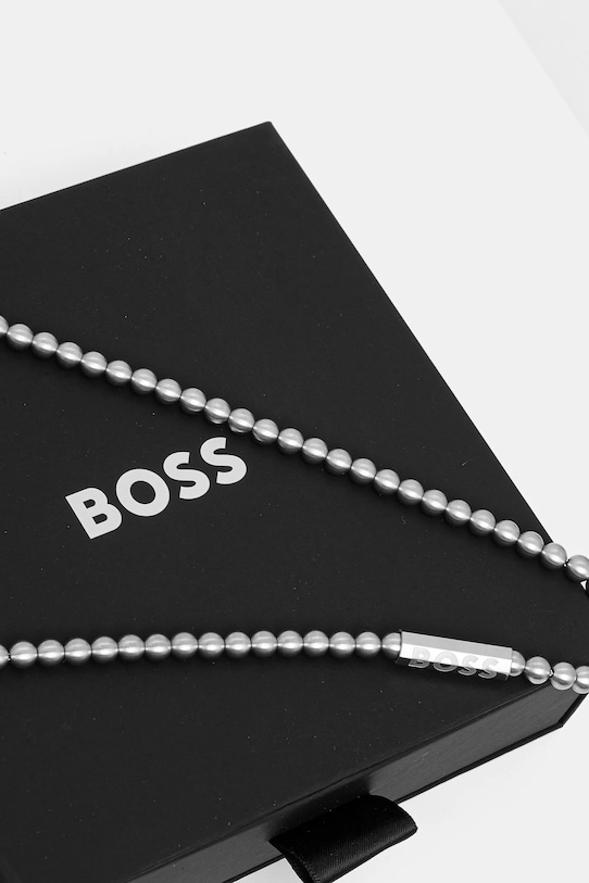 Akcesoria BOSS naszyjnik 1580656 srebrny