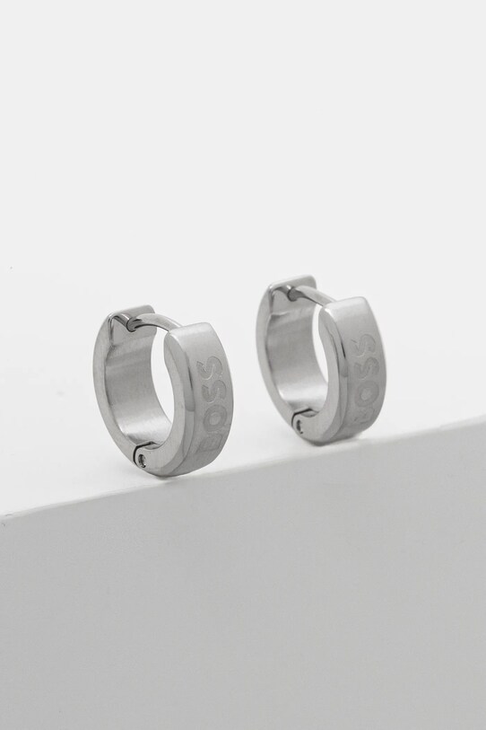 Náušnice BOSS Dárkový box stříbrná 1580654