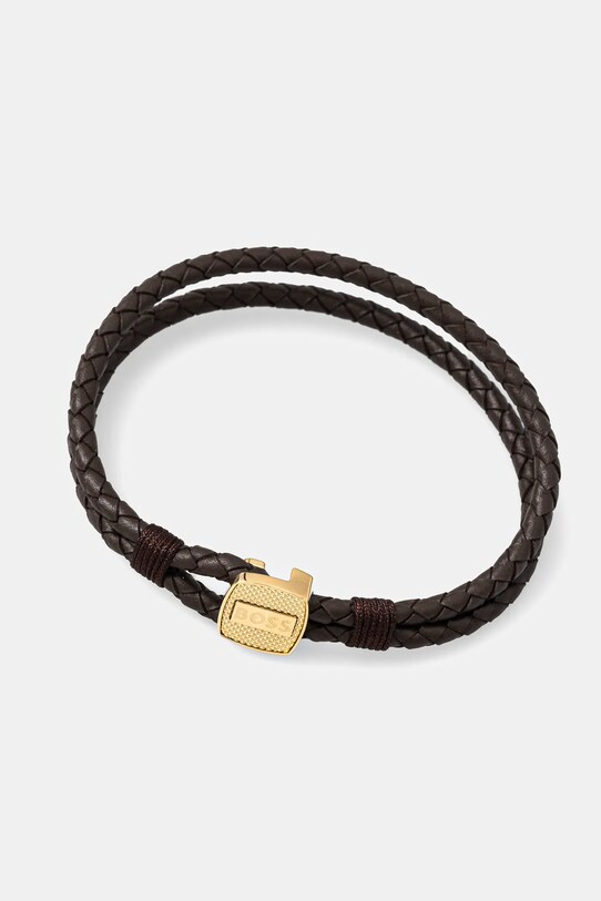 BOSS bratara de piele 1580667M maro AA00