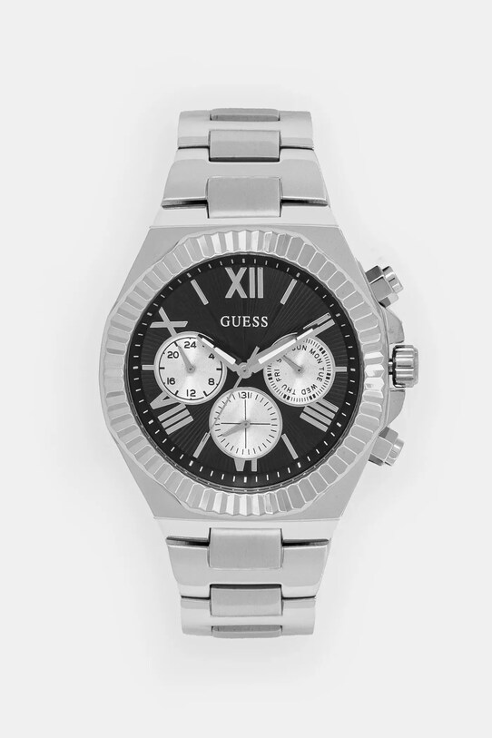 Guess zegarek srebrny GW0703G1