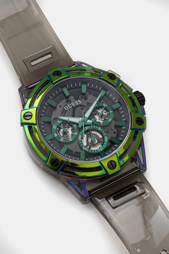 Guess zegarek GW0806G5 transparentny AA00