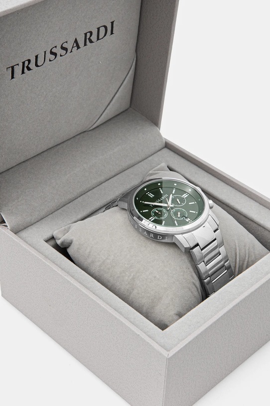 Doplňky Hodinky Trussardi T-COUPLE R2453147016 stříbrná