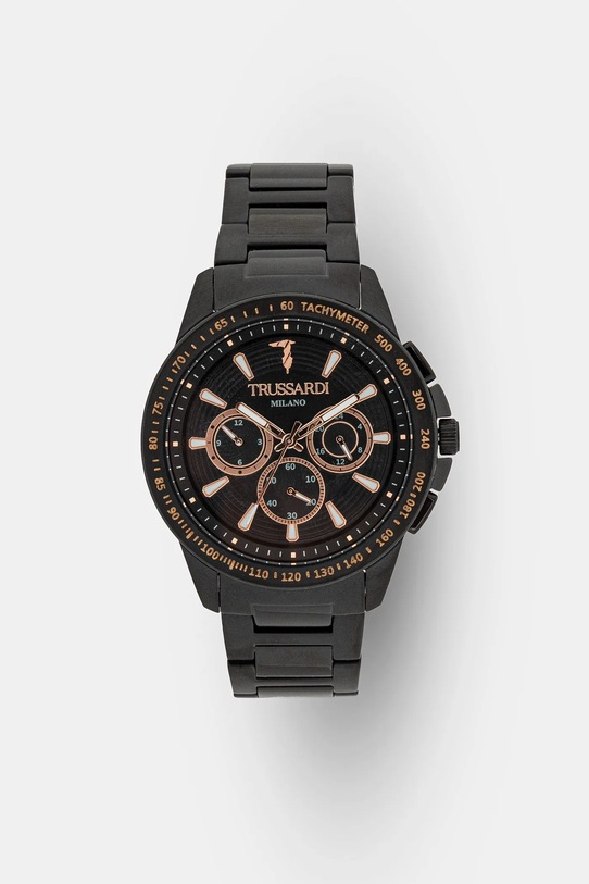 Trussardi zegarek T-HAWK czarny R2453153002