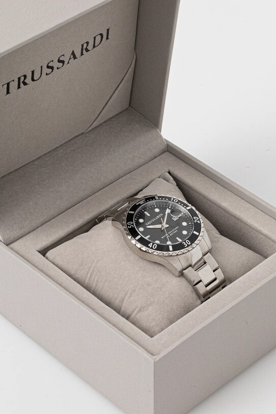 Аксесоари Часовник Trussardi CITY LIFE R2453169005 сребърен
