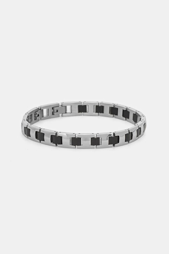 Trussardi brățară T-STEEL Gift Box argintiu TJAXV01