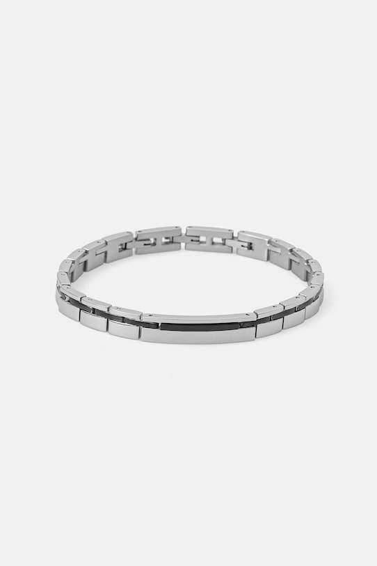 Náramek Trussardi T-STEEL Dárkový box stříbrná TJAXV03