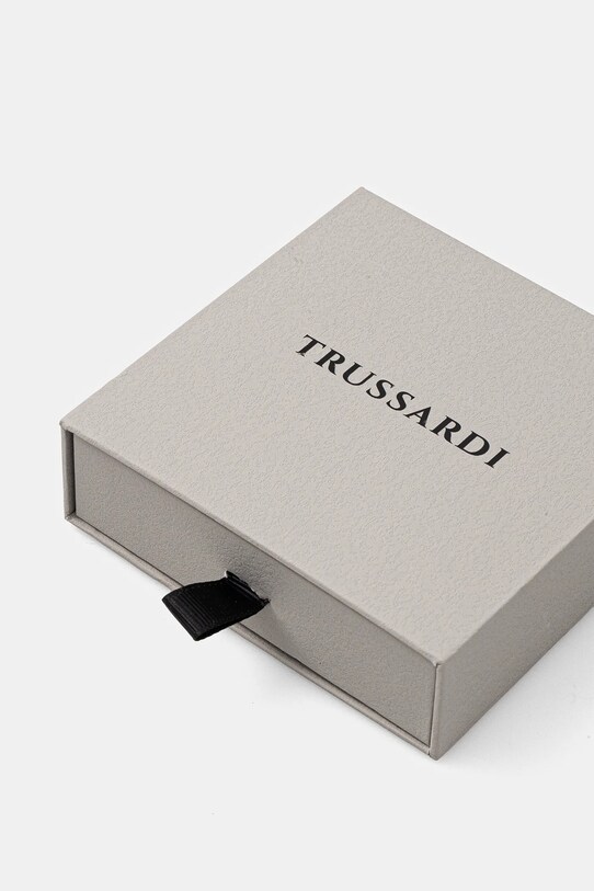 Accesorii Trussardi bratara T-LEATHER TJAXZ01 maro